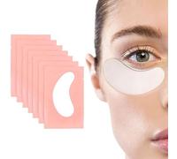 50Pcs Lint-Free Eyelash Extension Patches Collagen Infused Eye Gel Pads Hypoallergenic Under Eye Patches for Professional Salon & Home Use Latex-Free Reusable Lash Pads