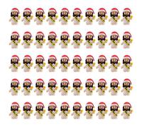 50Pcs Little Figures Loves You Rubber Pocket Toys Little Figures Religious And To Party Hide Sunday Seek School