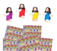 50PCS Little Jesus Figurines with Prayer Cards,Take A Little Jesus Wherever You Go,Little Jesus Statue Religious Gift for Christmas Thanksgiving Day Easter Sunday School Christian Church Party Favor