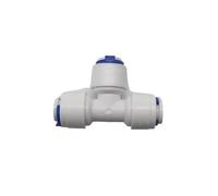 50Pcs/Lot 1/4" Tee Type RO Water Fitting 6.5mm POM Hose PE Pipe 3 Ways Quick Connector Water Filter Parts