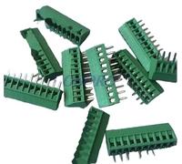 50pcs/lot 2.54mm Pitch PCB Screw Terminal Block 10P 150V6A UL 130V8A IEC CE