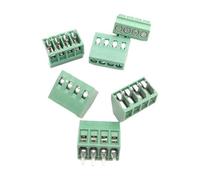 50pcs/lot 2.54mm Pitch PCB Screw Terminal Block 4P 150V6A UL 130V8A IEC CE