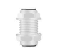 50Pcs/Lot 3/8" Bulkhead Straight RO Water Fitting 9.5mm Clapboard Coupling POM Hose PE Pipe Connector Water Filter Parts