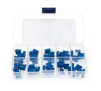 50Pcs/lot 3296W Multiturn Trimmer Resistance Potentiometer Kit 500R 1K 2K 5K 10K 20K 50 100K 200K 1M ICXLPMC