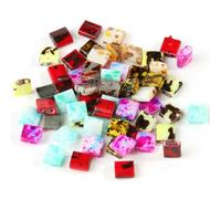 50pcs/lot 45 Styles Two Holes Seedbeads DIY Czech Glass Jewelry Beads for Handmade Jewelry Bracelets Making Accessories 5x5x2mm-T 2-Mixed colors-5x2x2mm 100 pcs