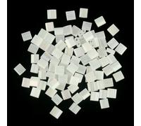 50pcs/lot 45 Styles Two Holes Seedbeads DIY Czech Glass Jewelry Beads for Handmade Jewelry Bracelets Making Accessories 5x5x2mm-T 5-white-5x2x2mm 100 pcs