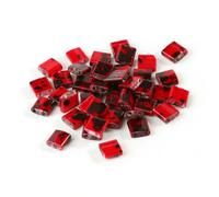 50pcs/lot 45 Styles Two Holes Seedbeads DIY Czech Glass Jewelry Beads for Handmade Jewelry Bracelets Making Accessories 5x5x2mm-T 2-red black-5x2x2mm 100 pcs