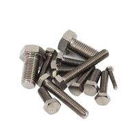50pcs/lot External hex bright bolt 933 m2.5x5/6/8/10~20mm hexagon head screw(M2.5x20)