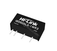50pcs/lot IB0505LS-1WR3 1W 5V 200mA DC DC Converter High-efficiency Isolated Intelligent Module