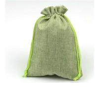 50PCS/Lot Linen Bag Drawstring Burlap Gift Bags Jewelry Packaging Wedding Candy Christmas Party Storage Bag Sack Pouches