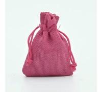 50PCS/Lot Linen Bag Drawstring Burlap Gift Bags Jewelry Packaging Wedding Candy Christmas Party Storage Bag Sack Pouches