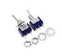 50PCS/Lot MTS-102 103 Toggle Switches 6A/125VAC ON-ON 3Pin SPDT 2/3-Position IDGTTLDF(MTS-102 2Positon)