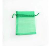 50pcs/lot Organza Christmas Gift Bags Drawstring Jewelry Packing Wedding Party Candy Gift Bags 5x7cm 7x9cm 9x12cm 10x15cm