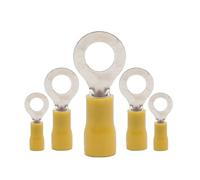 50Pcs/Lot RV5.5-4 RV5.5-5 RV5.5-6 RV5.5-8 Ring Crimp Insulation Terminal Wire Cable Connector RV1.25-3-5.5-8(13,RV5.5-10)