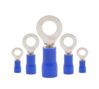 50Pcs/Lot RV5.5-4 RV5.5-5 RV5.5-6 RV5.5-8 Ring Crimp Insulation Terminal Wire Cable Connector RV1.25-3-5.5-8(3,RV5.5-6)
