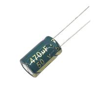 50pcs/lot S23 high frequency low impedance 50V 470UF aluminum electrolytic capacitor size 10 * 17 470UF 50V 20% MQXFCZUX