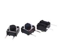 50pcs/Lot Size 6x6mm Touch Switch Side Two Legs 6x6x4.3/4.5/5/6/7/8mm PCB Panel Keypad Switches(6x6x8mm)