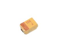 50PCS/LOT SMD tantalum capacitor 106J 10UF 6.3V P-type 0805/2012 yellow with polarity BIANMTSW