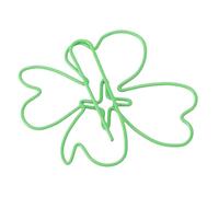 50PCS Lovely Green Flower Paperclips, Cute Bookmark Decorative Clips for Documents, Notes, Scrapbooks, Planners