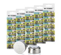 50pcs LR44/AG13 Battery Button Cell for bottle lights with cork.