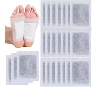 50Pcs Luxury Natural Deep Cleansing Foot Pads with Moxa and Ginger; Foot and Body Care Patch to Feel Better, Sleep Better,Relieve Stress,Relaxing Muscles; Feet Health Patches