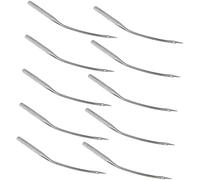 50pcs Lwx6t Blindstitch Needles, Blindstitch Curve Sewing Needle, Lwx6t 11/75 Needles for Portable Blind Hemmer Sewing Machine,Blind Stitch Machine