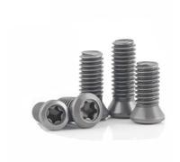 50PCS M1.6 M1.8 m2 m2.2 M2.5 M3 M3.5 M4 M5 M6 12.9 Insert Torx Screw Replaces Carbide Inserts CNC Accessories Lathe TooL(M2X550PCS)