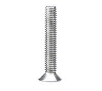 50pcs M2 .5 M3 M4 M5 M6 304 Stainless Steel Six Lobe Torx Flat Countersunk Head With Pin Tamper Proof Anti Theft Security Screw Bolt(6mm,50pcs M2.5)