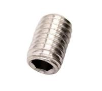 50pcs M2 .5 M3 M4 M5 M6 M8 M10 M12 M16 DIN916 A2 304 Stainless Steel Hex Hexagon Socket Allen Cup Point Set Screw Grub Bolt(8mm,M5 50pcs)