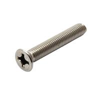 50pcs M2 .5 M3 YB819 DIN965 304 Stainless Steel A2-70 Flat Head Countersunk Machine Screws(30mm,M3.5 50pcs)