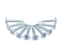 50pcs M4.2 Truss Head Self Drilling Self Tapping Screws Drilling Tail Screw Set (M4.2 * 25(50PCS))
