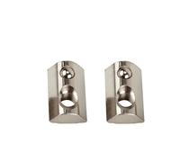 50pcs M4 M5 T nut with bead aluminum profile marble nut ball nut hammer head sliding sliding carbon steel nut fastener(M3)