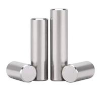 50Pcs M4 x 4 - 120mm 304 Stainless Steel Cylindrical Dowel Pins Shelf Support Pegs, Metal Shelf Pin Fasten Elements for Position Join Components(4x26mm)
