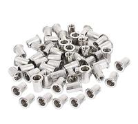 50pcs M5 Rivet Nut Stainless Steel Rivet Nuts Threaded Insert Nutsert Rivnuts M5-0.8