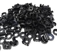 50pcs. M6 Rack Fixing Set, Captive Cage Nuts Bolts Screws & Washers for