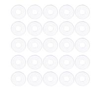 50pcs M8 Nylon Washers Plastic Replacement Washers for Shower Handles