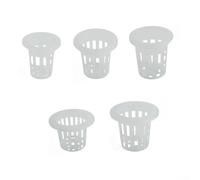 50Pcs Mesh Pot Containers for Planting Vegetables in Clean Soilless Systems (C)