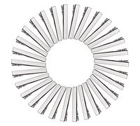 50pcs Metal Crocodile Alligator Hair Clips Bow (55mm)