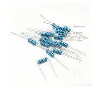 50pcs Metal Film Resistor 1W 1% 0R - 2.2M 0 2.2 10 100 120 150 220 270 330 390 470 1K 2.2K 4.7K 10K 15K 100K 470K 1M ohm NWPNLXEA(43R)
