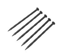 50Pcs Metal Garden Landscape Edging Stakes, Landscape Edging Anchoring Spikes Spiral Landscape Edging Anchoring Spikes for Paver Edging Barriers Turf Tent Garden Liner
