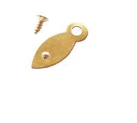 50pcs Metal Transparent Pump Picture Photo Mirror Frame Back Board Backboard Turnbutton Turn Button Rotate Lock Fixing Clip Snap for Walls(E Golden 9x21mm)