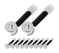 50pcs Metal Wardrobe Connector Cam Lock Nut Furniture Fittings Set | Iron Construction, Smooth Burr-free Finish, Tool-friendly Tightening, for Cabinets, Particleboard, DIY Repairs and Setup