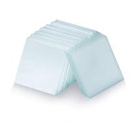 50pcs Microscope Slides + 100pcs Cover Glass Pre-Cleaned Blank Biology Slide For Basic Biological Science(18x18mm Cover Glass)