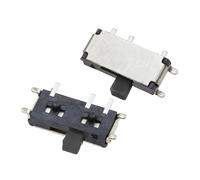 50PCS Mini 7-Pin On/Off 1P2T SPDT MSK-12C02 SMD Toggle Slide Switch(Bags Black)