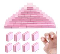 50Pcs Mini Nail Buffer Blocks,100/180 Grit Sponge Buffing Sanding Block File for Natural Gel Acrylic Nails Manicure Tools Set Buffer Nail File Manicure Tools for Salon Use