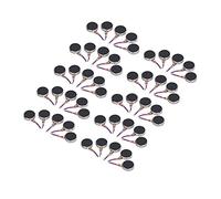 50Pcs Mini Vibration Motor DC 3V 10x2.7mm Mobile Phone Vibration Motor Small Lightweight Low Noise Micro Vibrating Motor