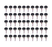 50Pcs Mini Vibration Motors 12000RPM Anti Interference Flat Coin Vibrating Motor for Mobile DC3V 10x2.7mm