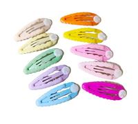 50pcs Mixed Color Hair Clip Base Hot Girls Mixed Color Hair Clip Commute Shopping Hair Clip for Woman Bangs