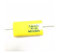 50PCS MKP 5.6UF250V Polypropylene Capacitor Axial Capacitor 250V 5.6uF
