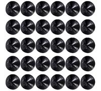 50pcs Mm Black Pull Ring Dovetail Suction Cup for Car Sunshade